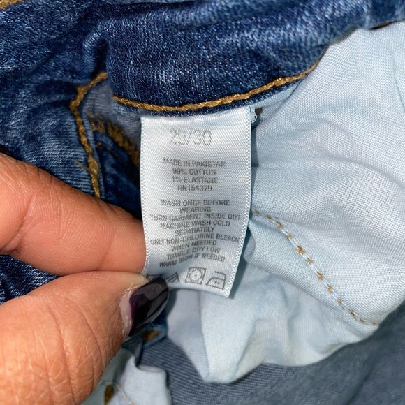 Aerpostale Men's Athletic Skinny Distressed Jeans 29/30 - Picture 7 of 7